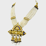 Traditional Tewta Style Long Pendant - (KMNE3420)